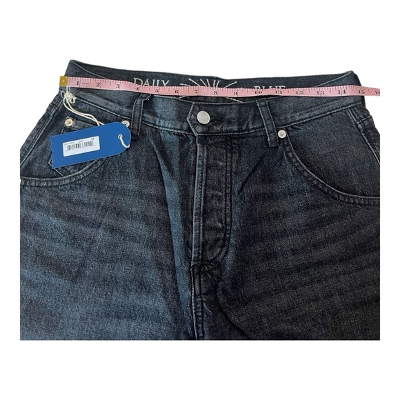 Daily Blue Mantra Denim Wide Barrel in Onyx Wash lButton Fly Jeans AG NEW - Picture 6 of 16